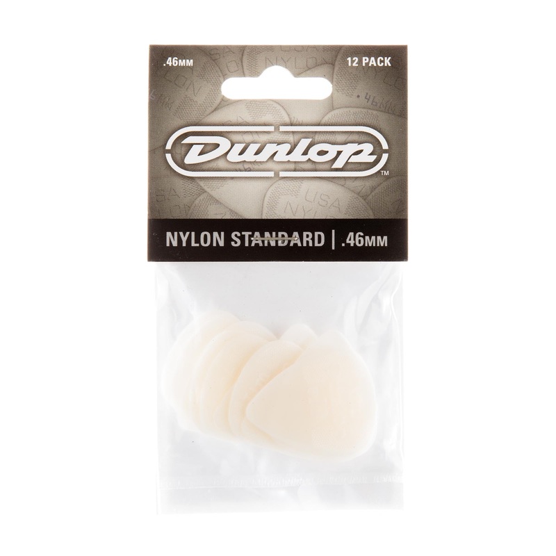 Dunlop .46 Nylon Standard Picks, 12 Pack