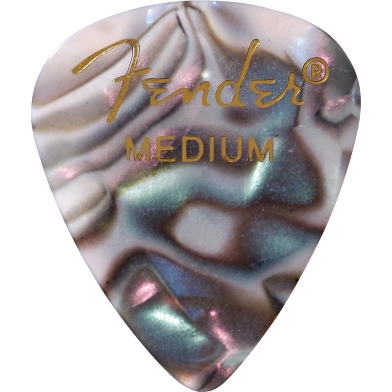 Fender Abalone Picks 12 Pack Medium
