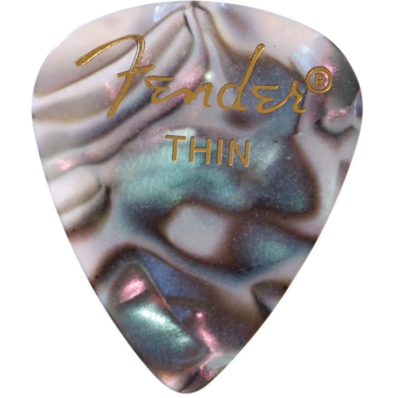 Fender Abalone Picks 12 Pack Thin