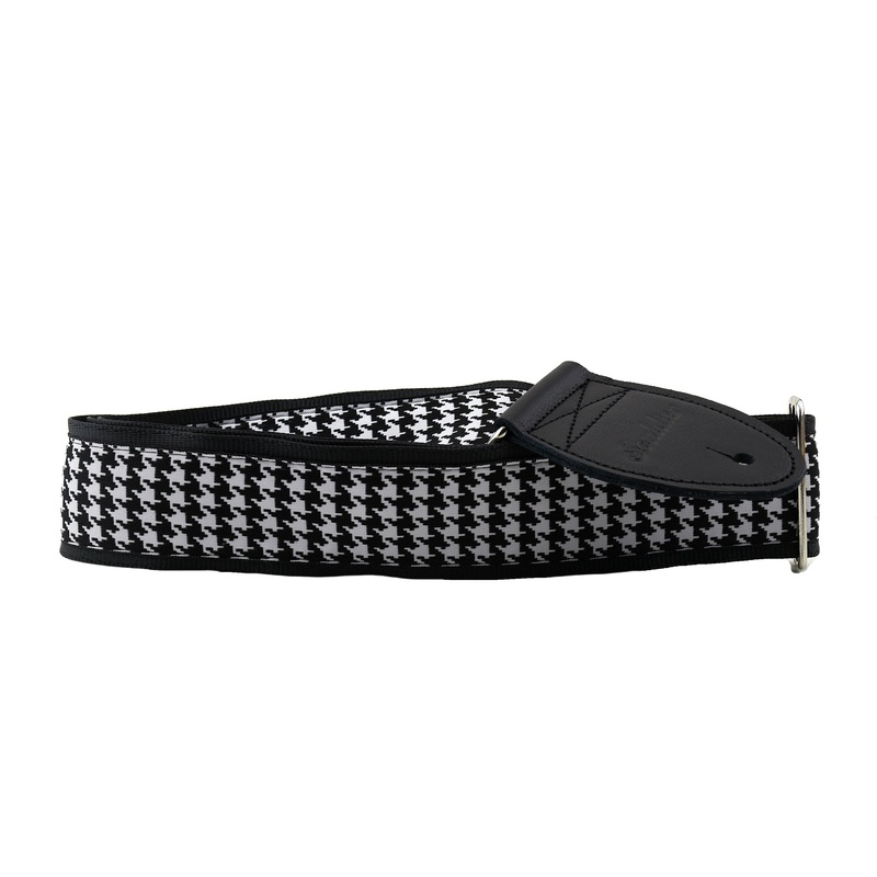 Souldier Houndstooth Strap, Black/White