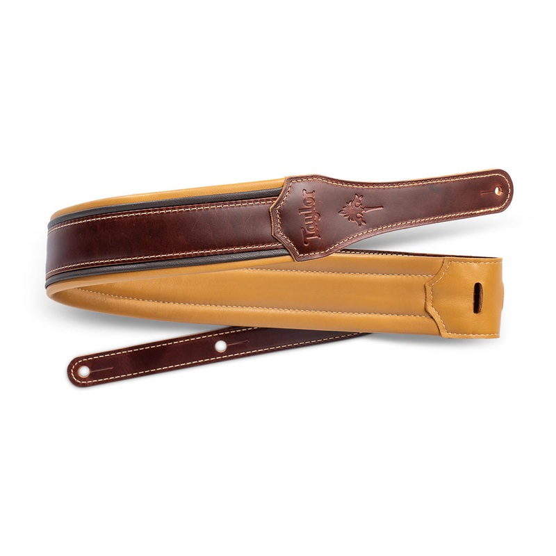 Taylor Ascension Strap Cordovan Leather 2.5 inch, Cordovan Black Butterscotch