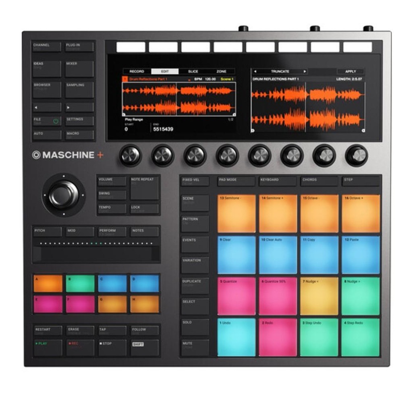 Native Instrument Maschine+ Standalone Production MIDI Controller