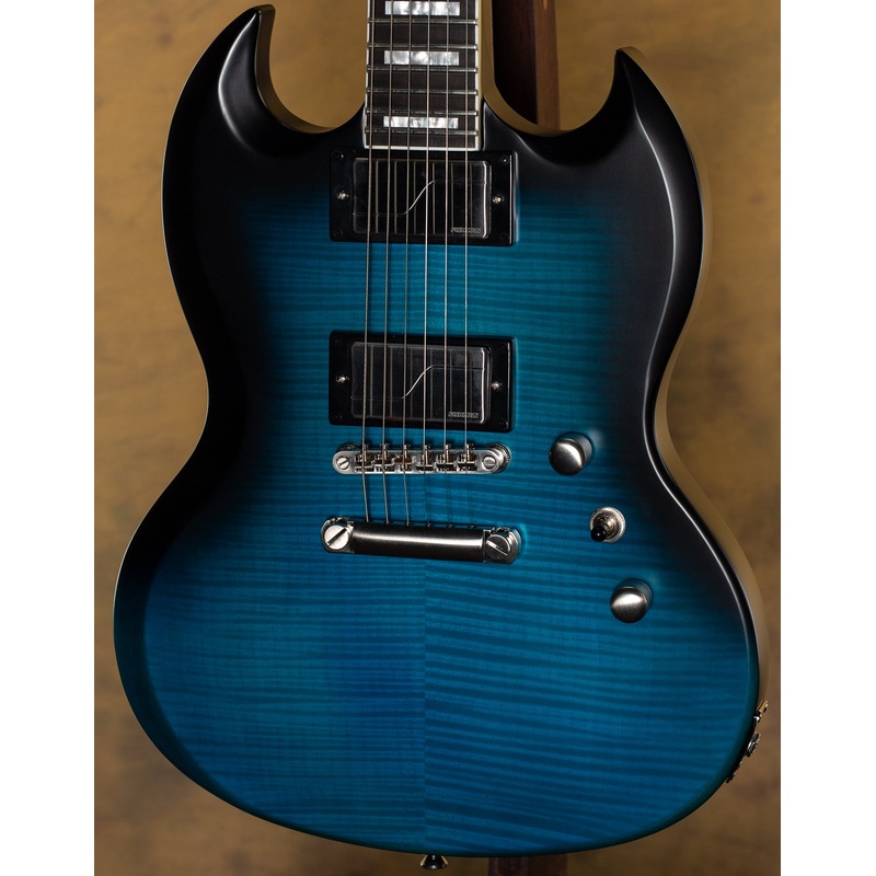 2022 Epiphone SG Prophecy Blue Tiger w/ Case