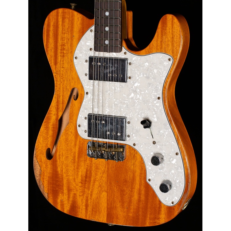 Fender Custom Shop LTD 1964 "BOBBED" Telecaster Thinline Relic Aged Natural (560)
