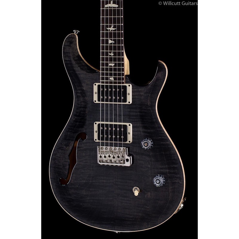 2019 PRS CE 24 Semi-Hollow Grey Black