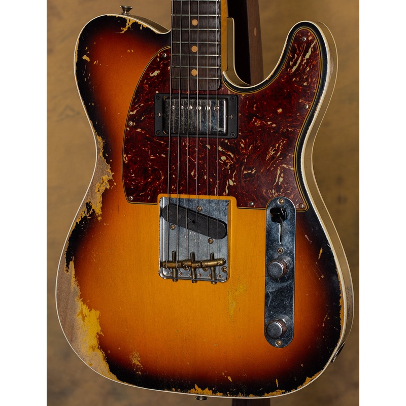 2020 Fender Custom Shop LTD 60 HS Tele Custom Heavy Relic Sunburst
