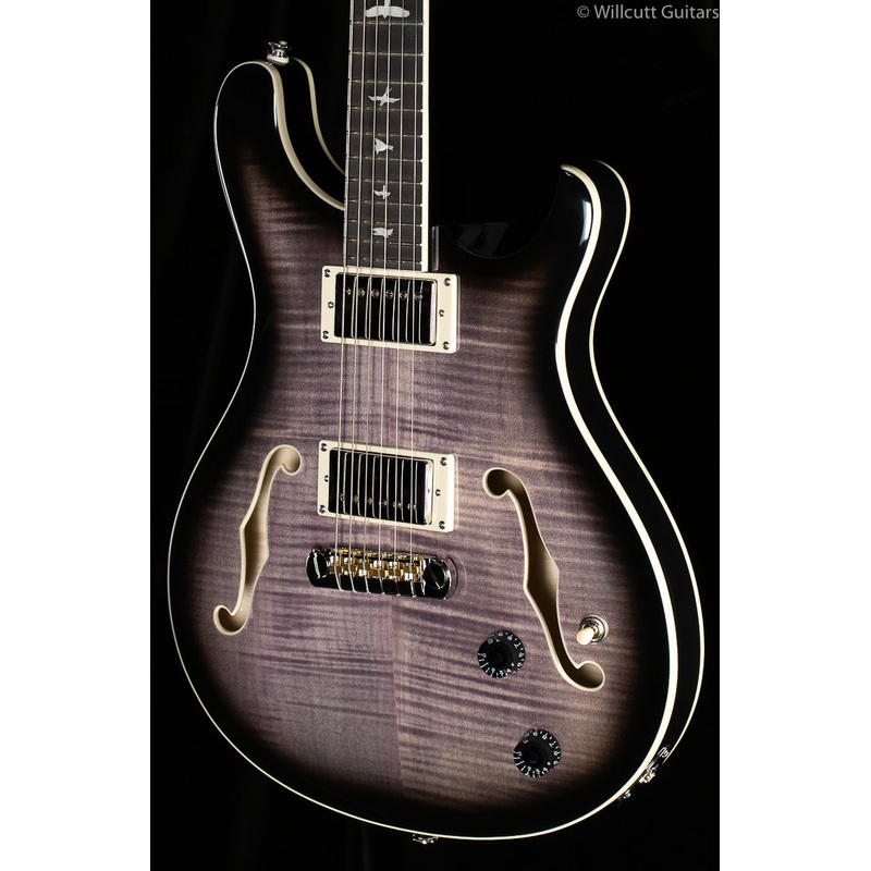 2020 PRS SE Hollowbody II Maple Top Charcoal Burst