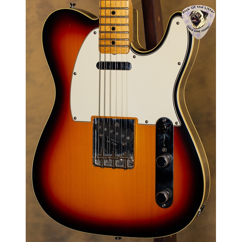 2009 Fender Custom Shop 1966 Telecaster Custom NOS 3 Tone Sunburst