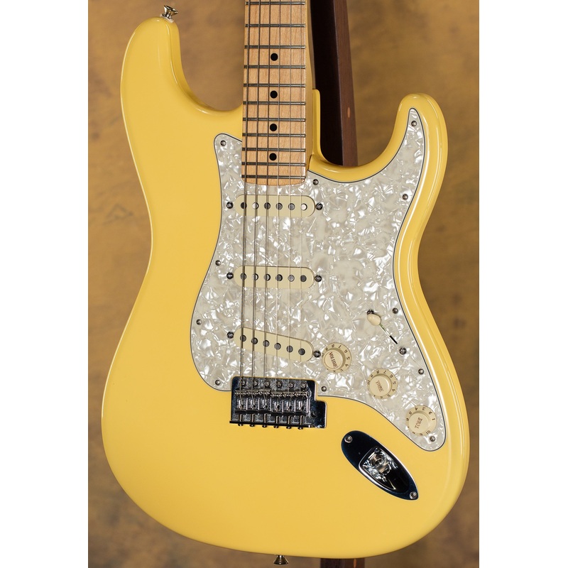 2014 Fender Deluxe Roadhouse Stratocaster Vintage White Maple
