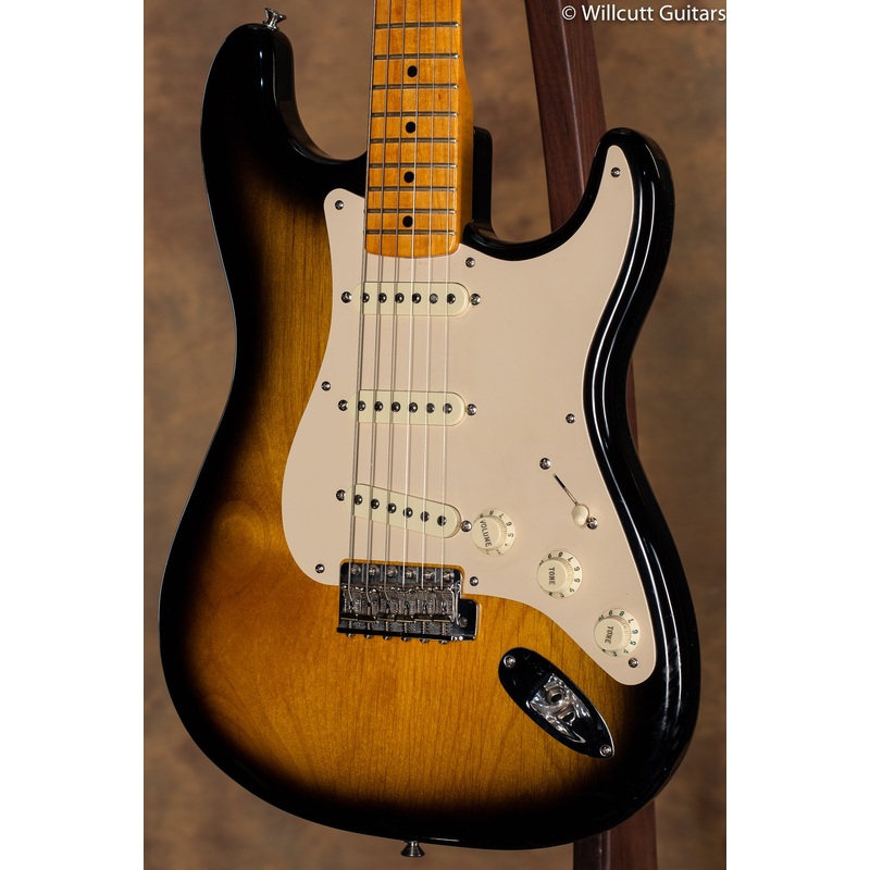 2006 Fender Thin Skin American Vintage '57 Stratocaster 2 Tone Sunburst USED