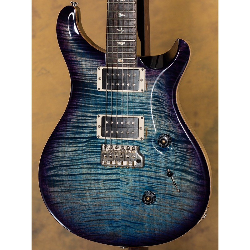 2018 PRS Custom 24 Faded Blue Jean Purple Burst 10 Top