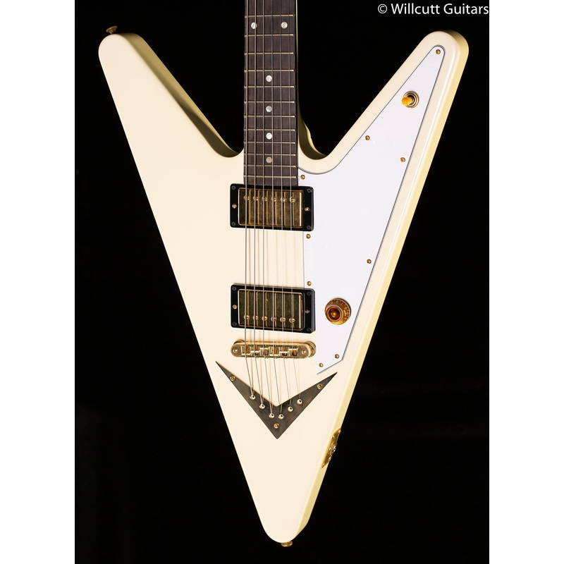 2007 NOS Gibson USA Reverse Flying V LTD Classic White