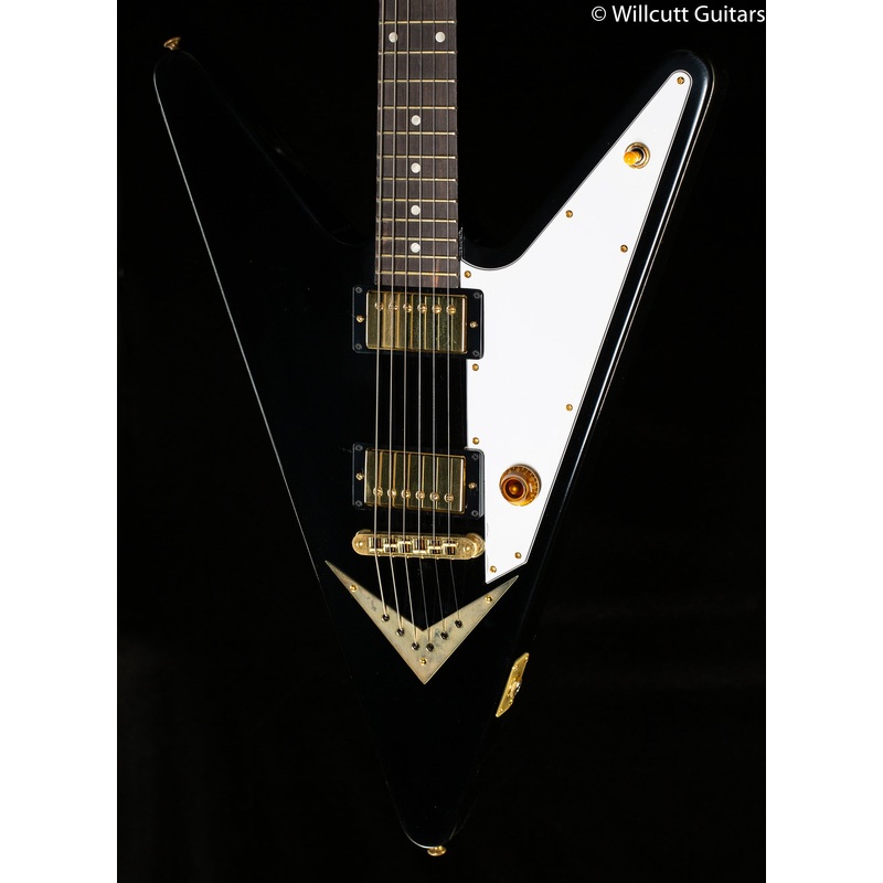 2007 NOS Gibson USA Reverse Flying V LTD Ebony