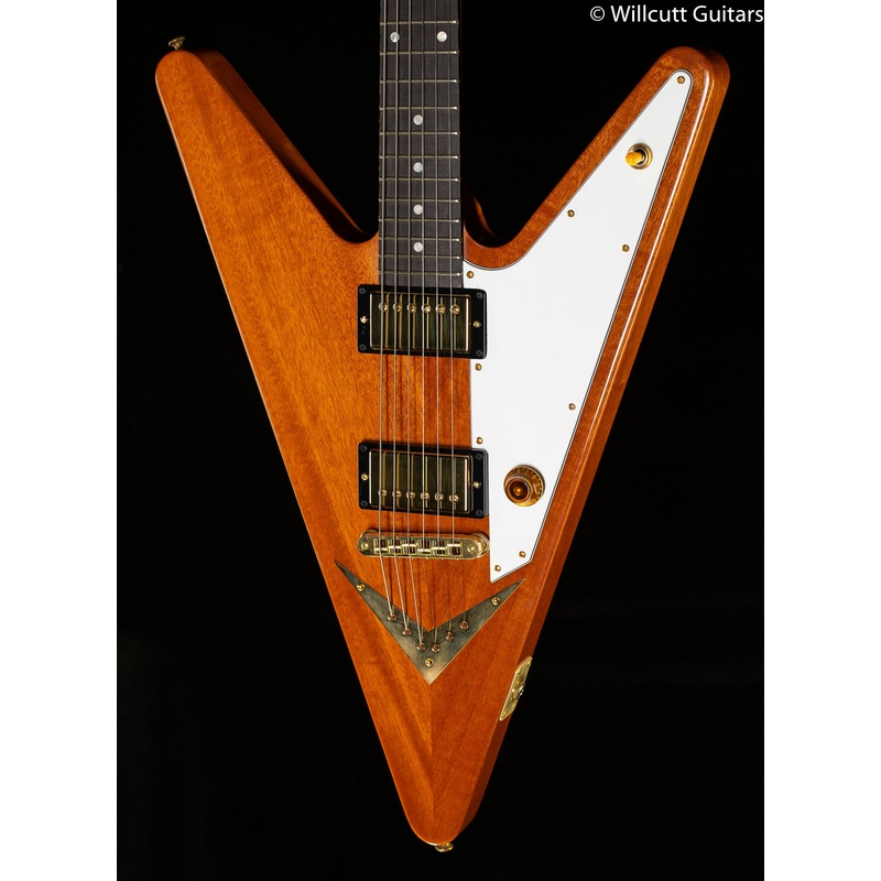 2007 NOS Gibson USA Reverse Flying V LTD Natural