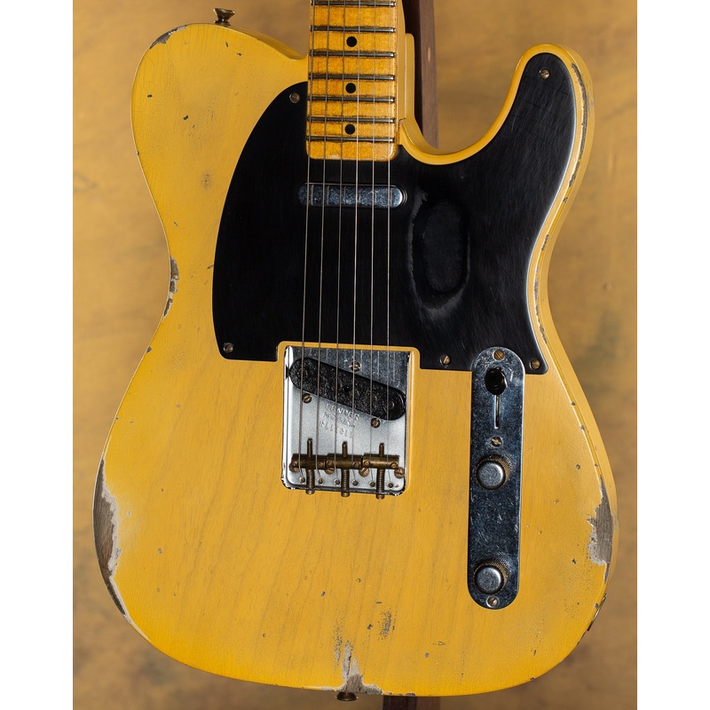 2021 Fender Custom Shop LTD 70th Anniversary Broadcaster Relic Aged Nocaster Blonde