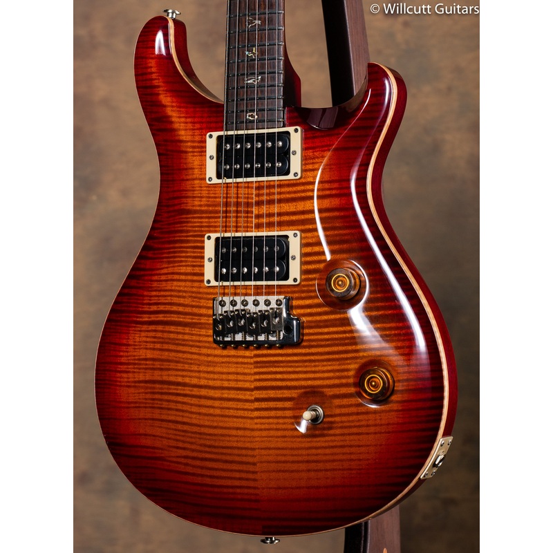 2009 PRS Custom 24 10 Top Dark Cherry Burst