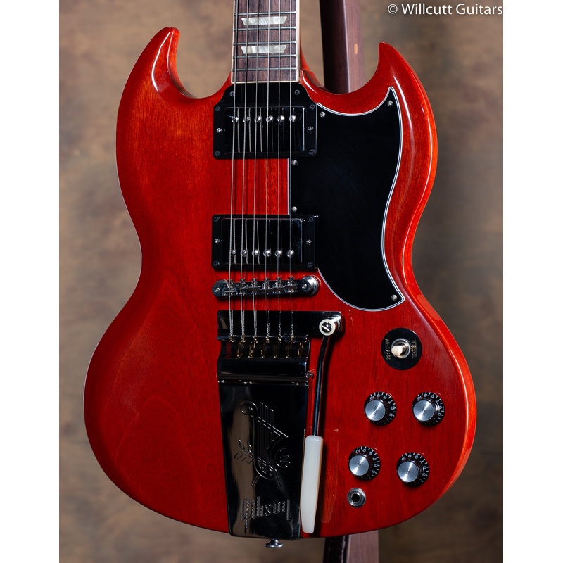 2021 Gibson SG Standard '61 Maestro Vibrola Vintage Cherry